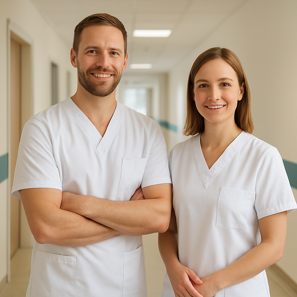 Das Therapeutenteam von Physio Balance – zwei erfahrene Physiotherapeutinnen in der Praxis